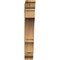 Ekena Millwork Balboa Traditional Rough Sawn Bracket, Western Red Cedar, 4"W x 22"D x 26"H BKT04X22X26BOA01RWR - alternate 4